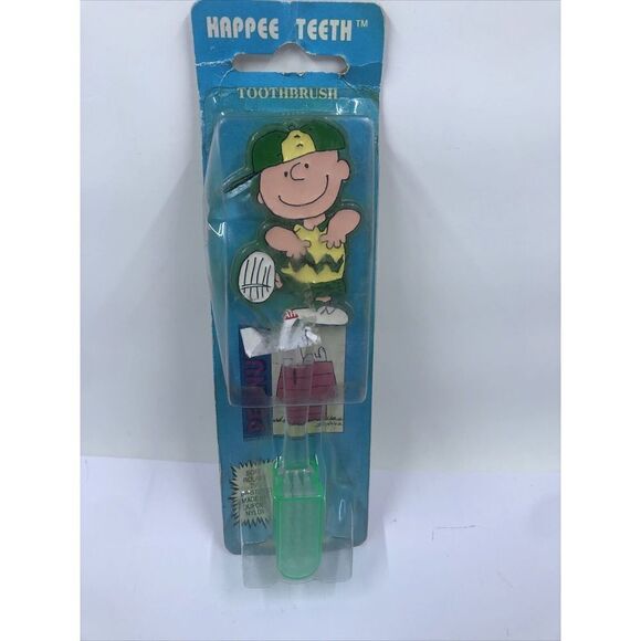 Charlie Brown Happee Teeth Youth Toothbrush. Please Read - Picture 1 of 11